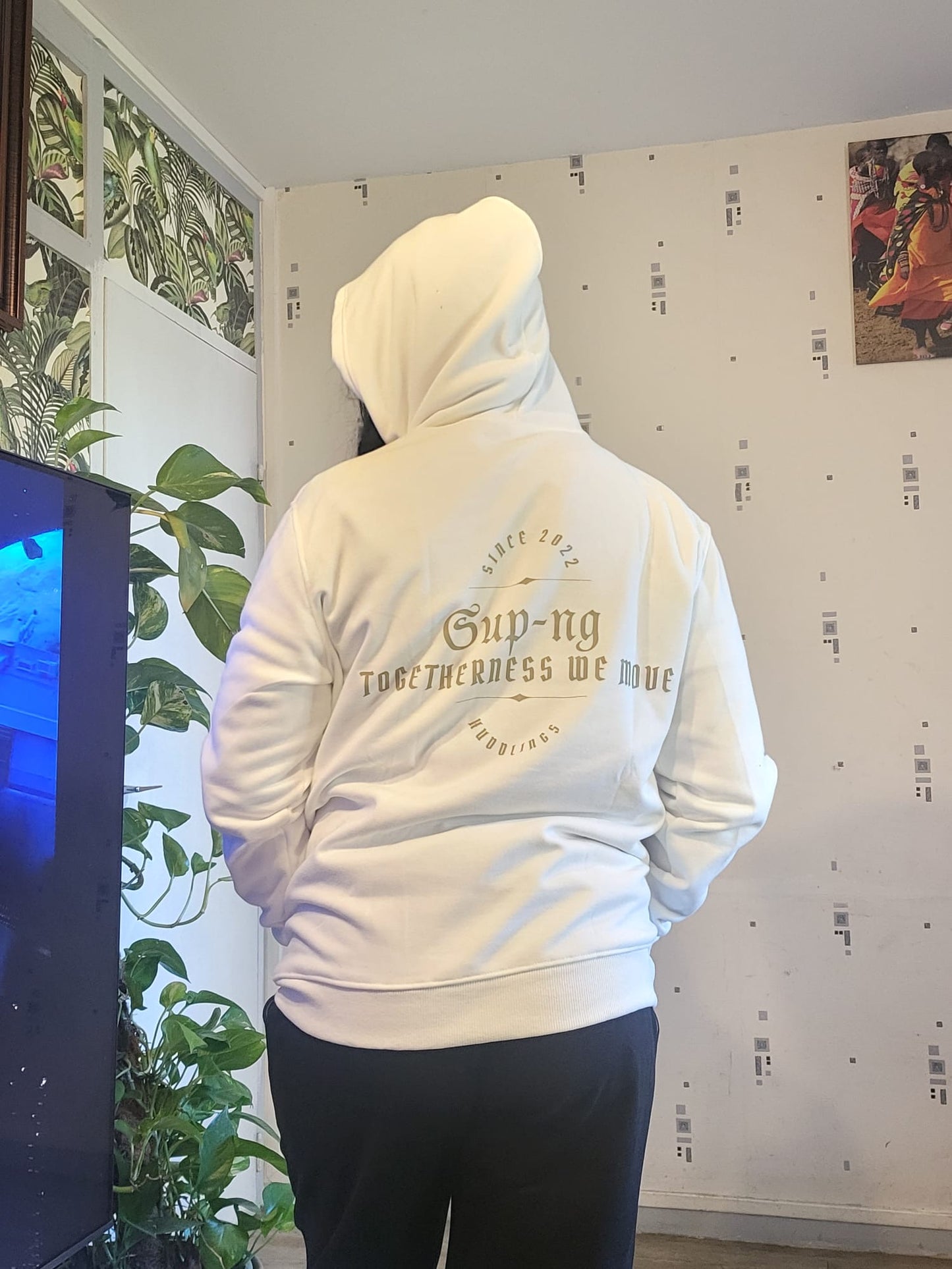 Sublime white sup-ng hoodie