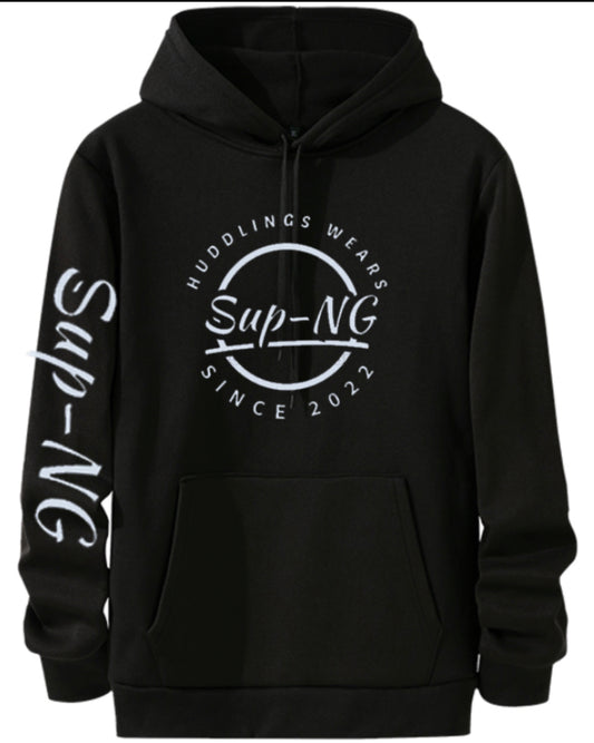 Black complet jogging hoodies